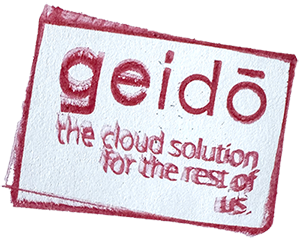 geidō Logo als Stempel